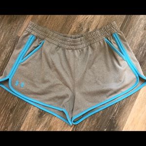 Under Armour Gray and Blue shorts